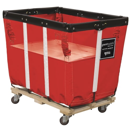 Royal Basket Spring Lift for 16 Bushel Vinyl Basket Truck (SL), Red